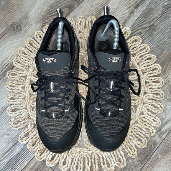 Womens Keen Terradora Gray Low Waterproof Hiking‎ Trail Sneakers Shoes Size 8.5 - Picture 4 of 11